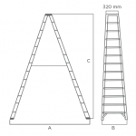 ALUMINIUM DUAL PURPOSE LADDER4