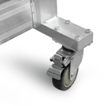 ALUMINIUM ROLLING STAIRCASE LADDER DXB UAE 1