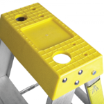 ALUMINIUM PLASTIC TOP TWO WAY LADDER DXB