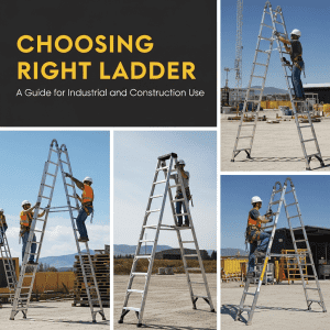 Read more about the article Choosing the Right Ladder: A Guide for Industrial and Construction Use