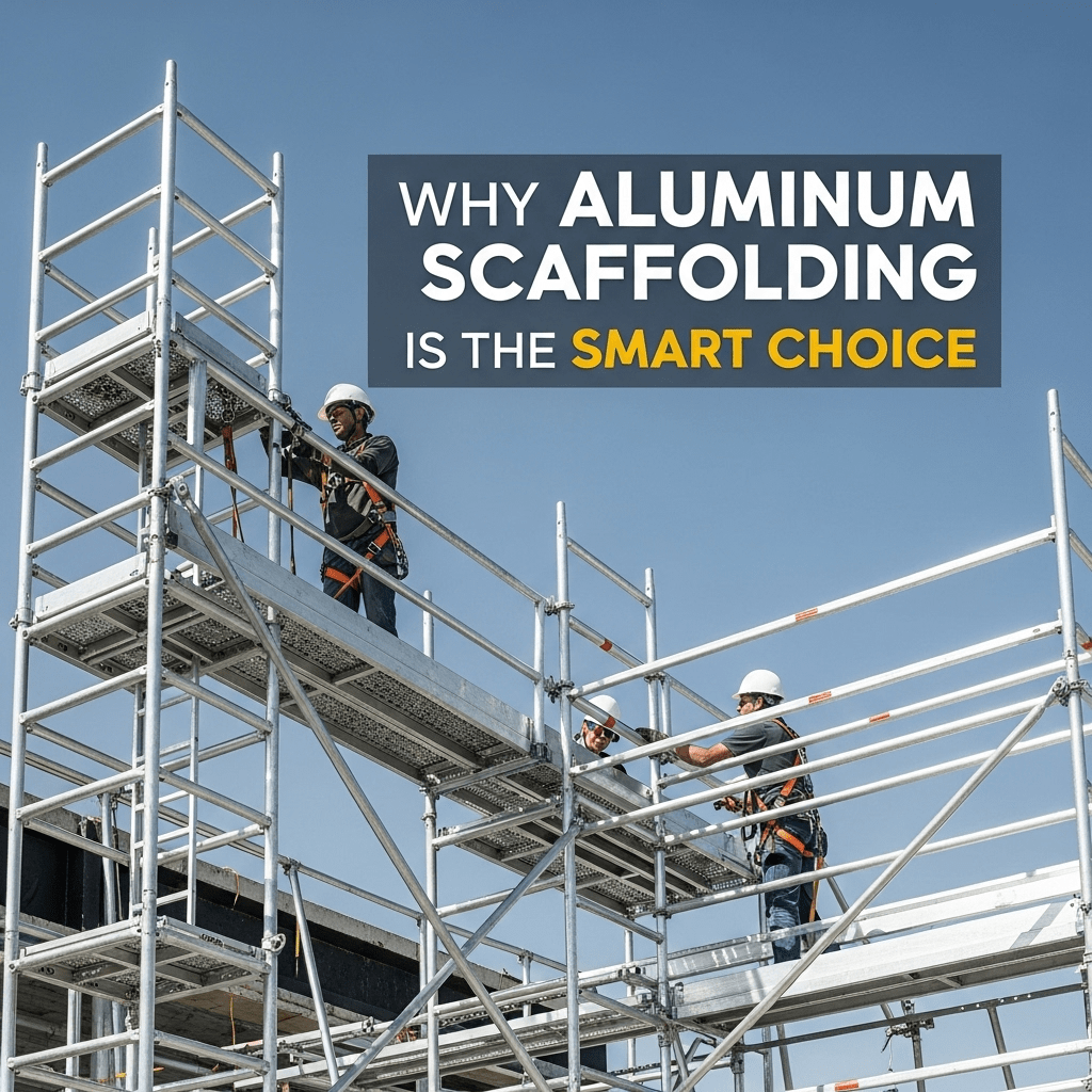 Why Aluminum Scaffolding is the Smart Choice for Safe Height Access